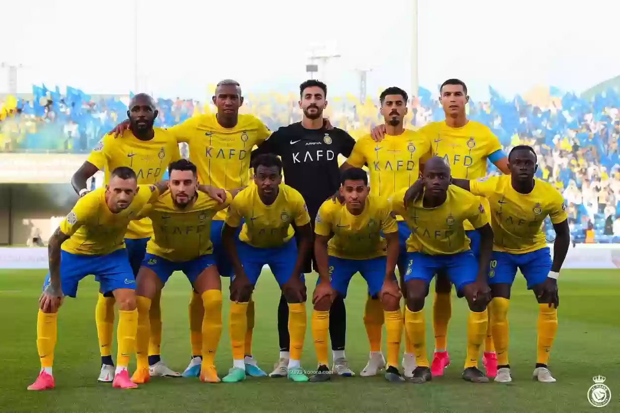 ردة الفعل والانحياز واضح لنادي النصر السعودي