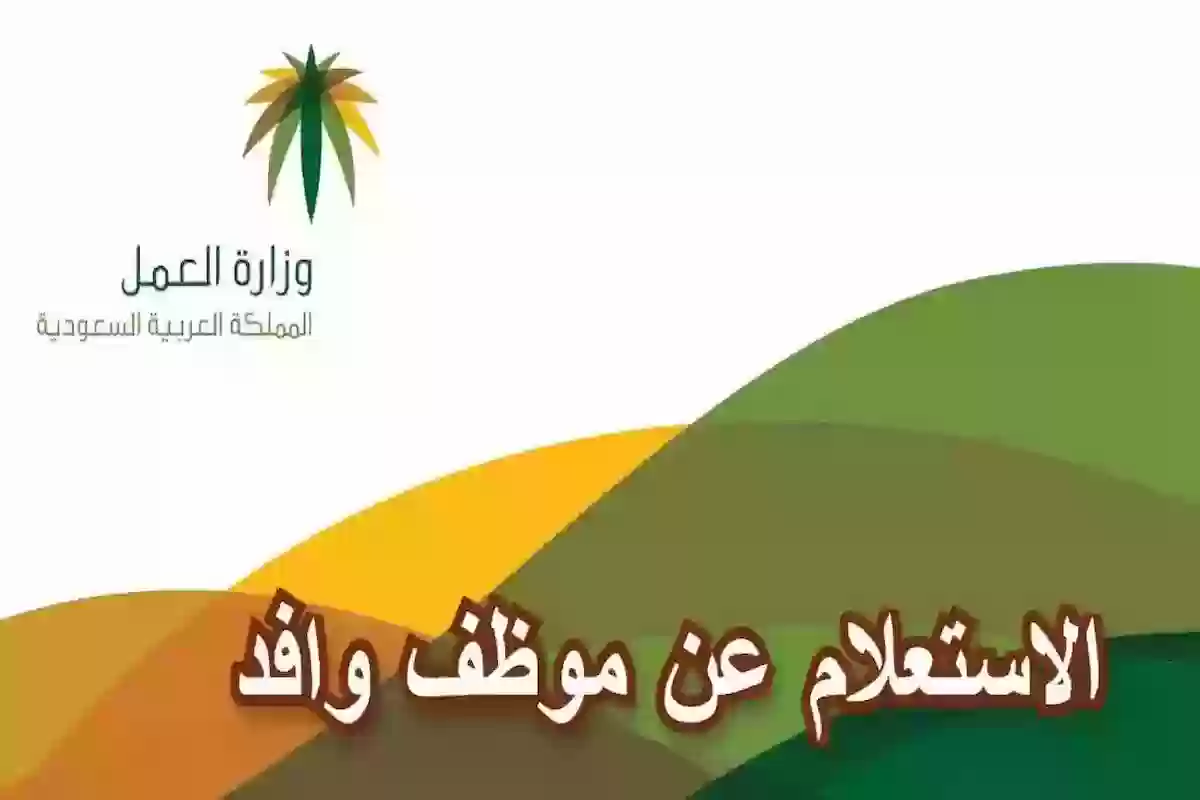 برقم الحدود.. خطوات الاستعلام عن عامل وافد