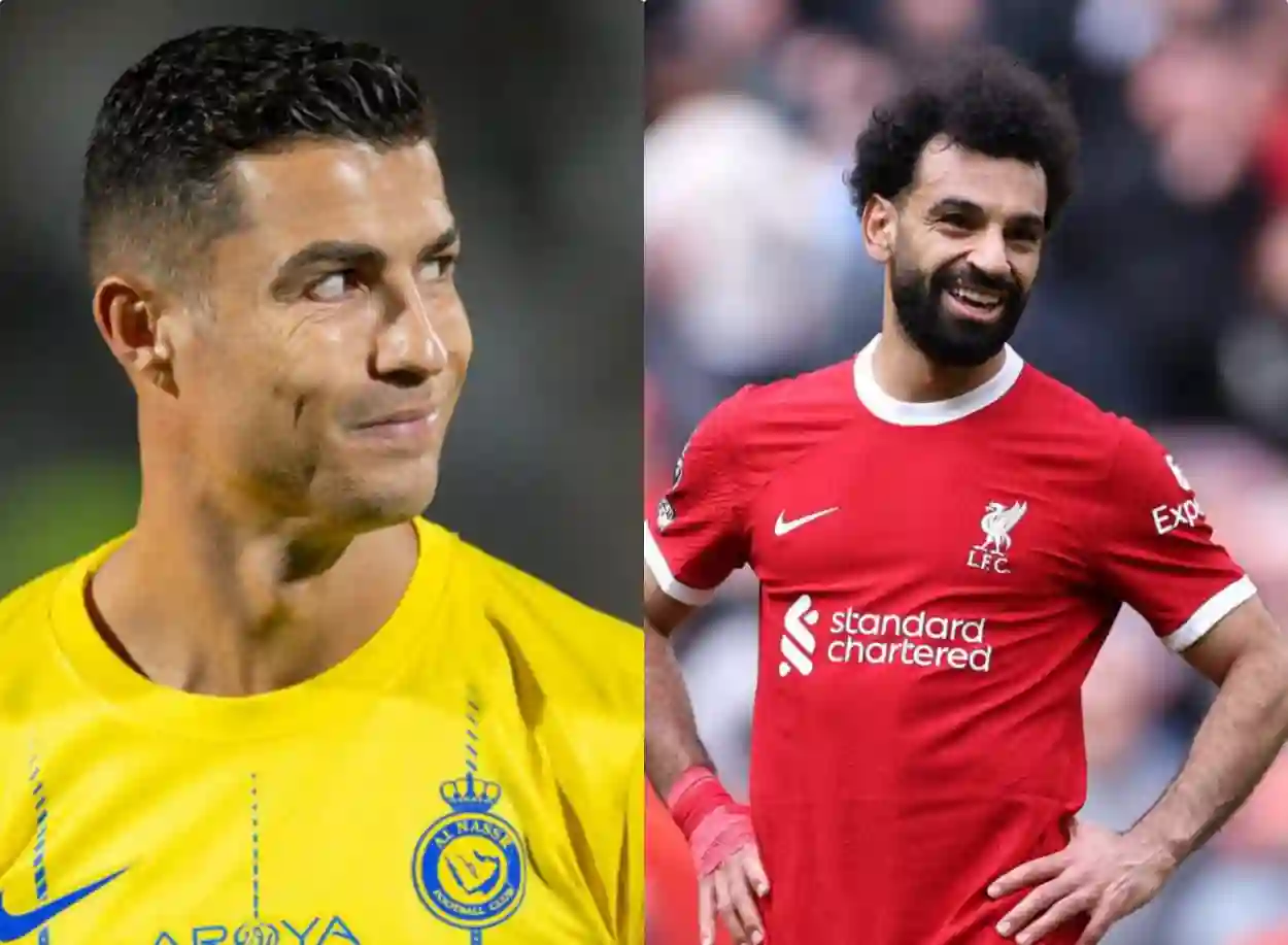 محمد صلاح ورونالدو